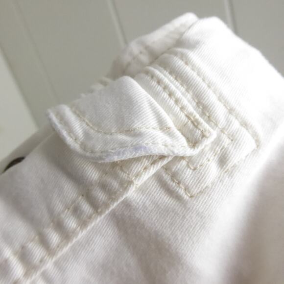 Free People Shorts Womens SZ 6 6.5" Inseam Cut Off Cargo Zip Pockets Mid Rise - Picture 13 of 13